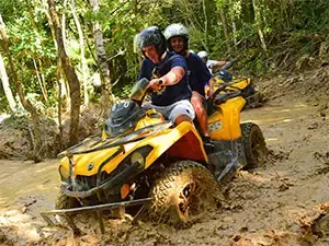 Actividades con ATV's en Cancún