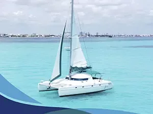 Catamaran to Isla Mujeres