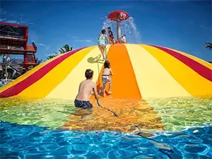 Ventura Park and dolphin swim in Cancun