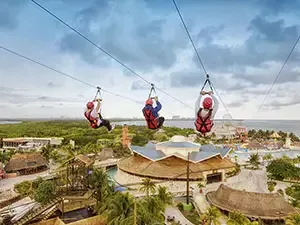 The best water park in Cancun is Ventura Park