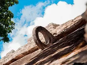 Ball Game at the Coba Ruins